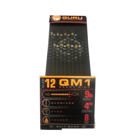 Guru QM1 Rigs gumka r.12 0.22mm 10cm przypony