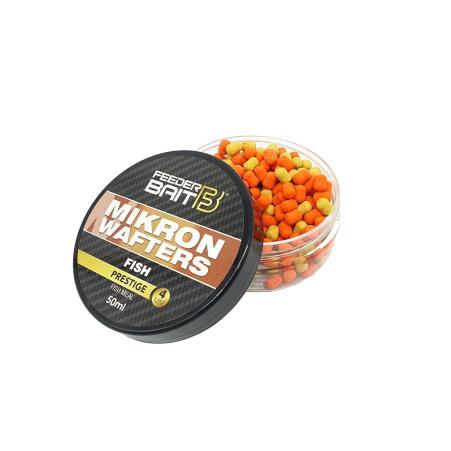Feeder Bait Mikron Wafters 4mm Fish Prestige Fish Meal 
