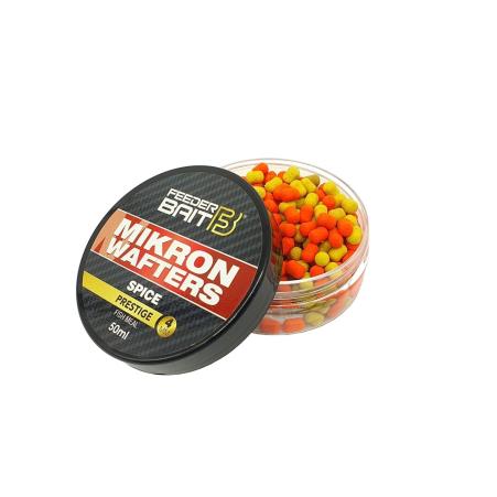 Feeder Bait Mikron Wafters 4mm Spice Fish Meal  
