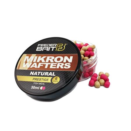 Feeder Bait Mikron Wafters 6mm Natural Pink-White
