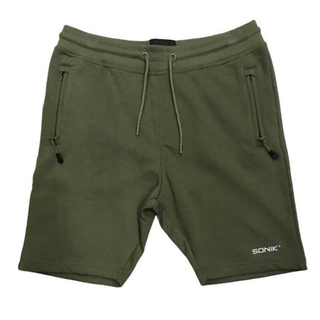 Sonik Shorts Fleece Green XL