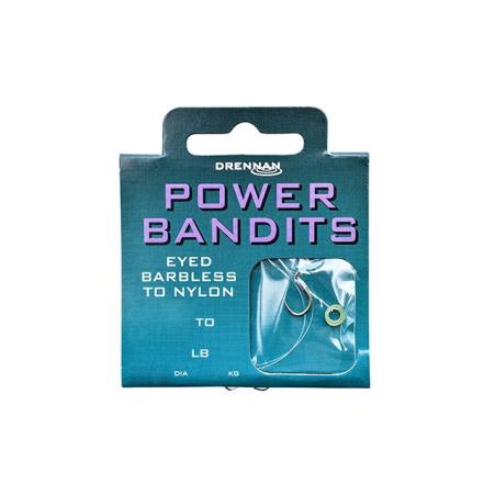 Drennan Power Bandits Barbless r.12 0.20mm 30cm przypony