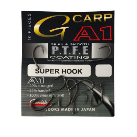 Gamakatsu A1 G-Carp Super PTFE r.4 10szt haczyki