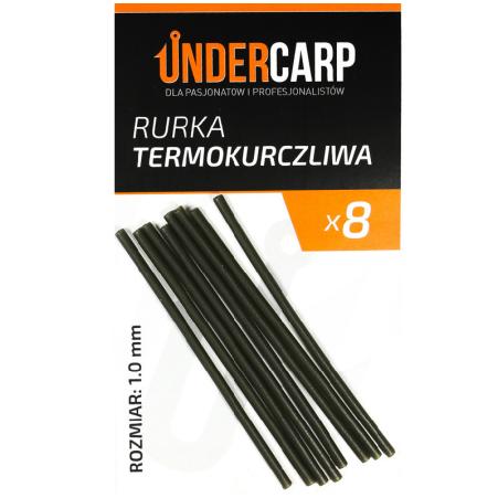 UnderCarp Rurka termokurczliwa Zielona 1,0mm 8szt. 