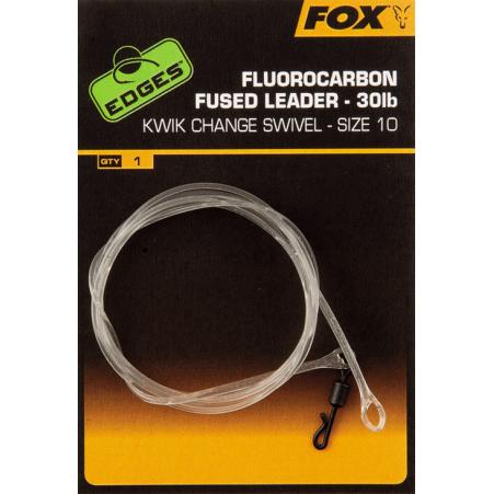 Fox Fluorocarbon Fused Leader 30lb r. 10