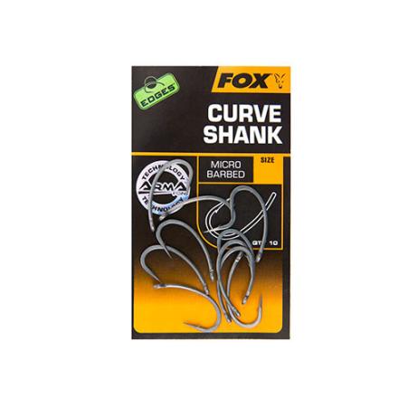 Fox Haki Curve Shank r.5 Barbed 10szt.