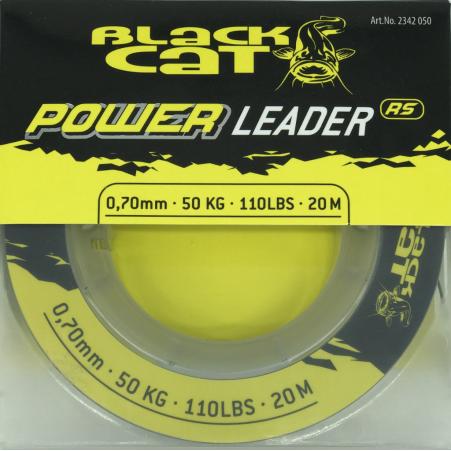 Black Cat Power Leader 0,70mm 50kg 110lb 20m

