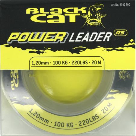 Black Cat Power Leader 1,20mm 100kg 220lb 20m