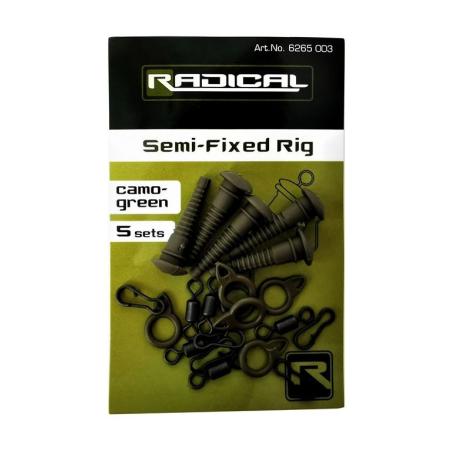 Radical Semi- Fixed Rig camo - green 5Zestaw