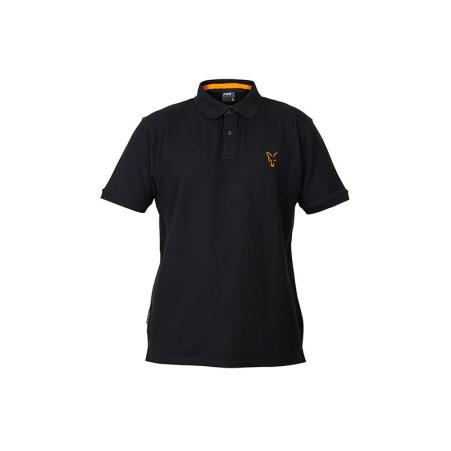 Fox T-Shirt Polo Black/Orange XXL