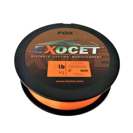 Fox Żyłka Exocet Fluoro Orange 0.26mm 10lb 1000m