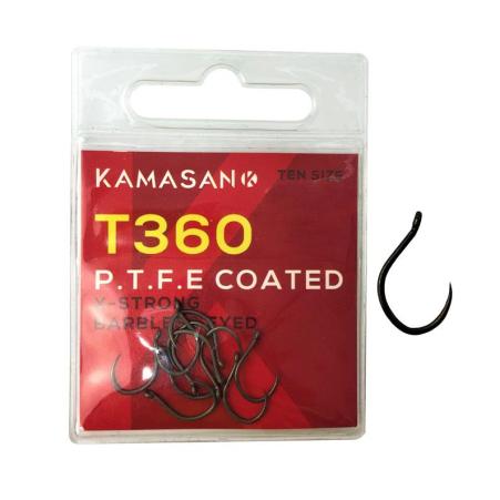 Kamasan Haczyki T360 r.16 Barbless 10szt.