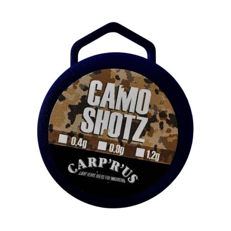 Carp'r'us Dociążenia Camo Shotz Brown 0,9g