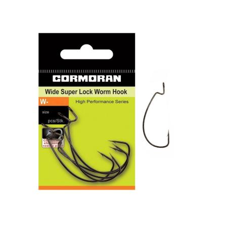 Cormoran Wide super lock worm  r.2/0 5szt. Haki