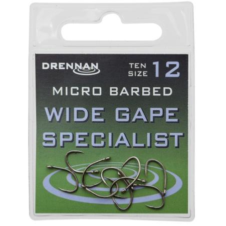 Drennan Haczyki Wide Gape Specialist Micro Barbed r.16 10szt.