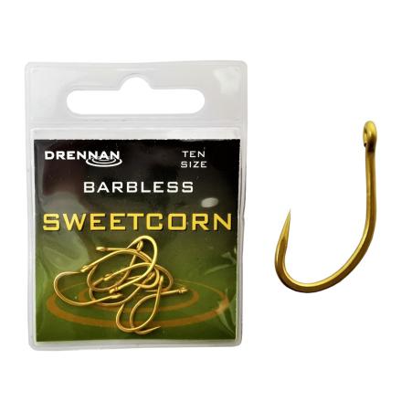 Drennan Haczyki Sweetcorn r. 6 Barbless 10szt.