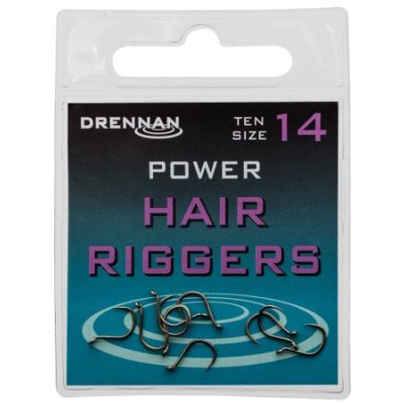 Drennan Power Hair Rigger r.10 10szt haczyki