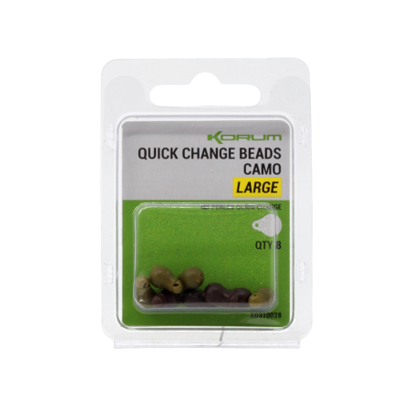 Korum Quick Change Beads Camo Large