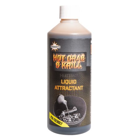 Dynamite Baits Hot Crab & Krill Liquid Attractant 500ml