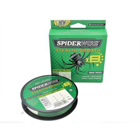 SpiderWire Stealth Smooth x8 0.13mm 12.7kg 150m Moss Green