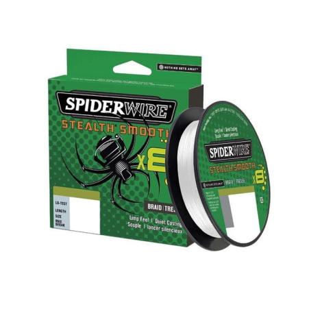 SpiderWire Stealth Smooth x8 0.19mm 18kg 150m Translucent