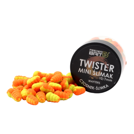 Feeder Bait Twister Mini Ślimak 10/7mm Czosnek & Śliwka