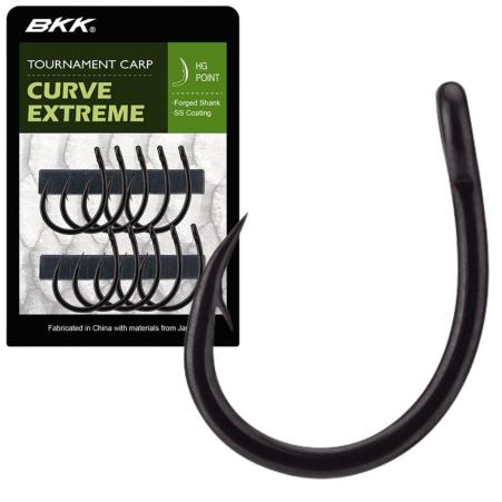 BKK Curve Extreme r.1 10szt haki karpiowe