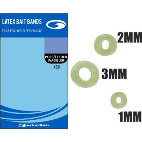 Garbolino Latex Bait Bands S 1mm