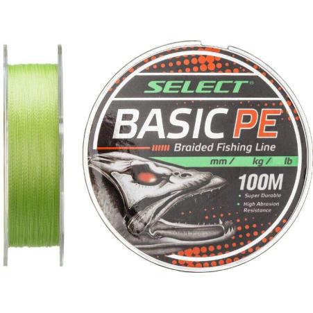 Select Basic PE 150m 0,04mm 2.5kg Light Green