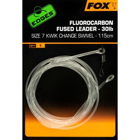 Fox Fluorocarbon Fused Leader 30lb r.7 115cm