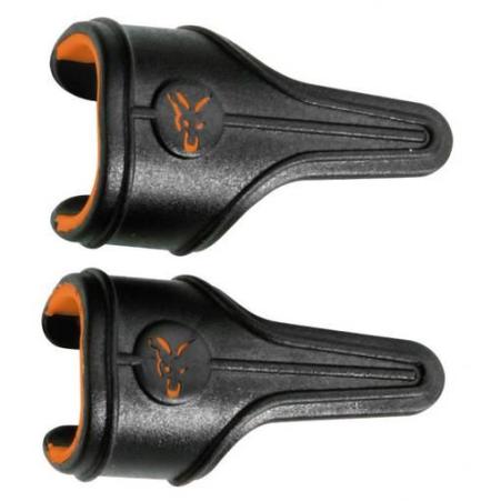Fox Edges Power Grip Line Clips Small x3 Orange
