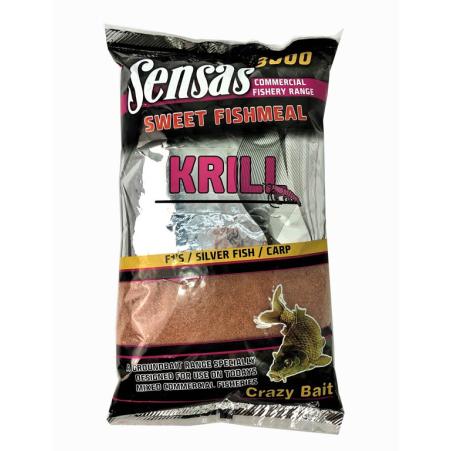 Sensas Zanęta Sweet Fishmeal Krill 1kg 
