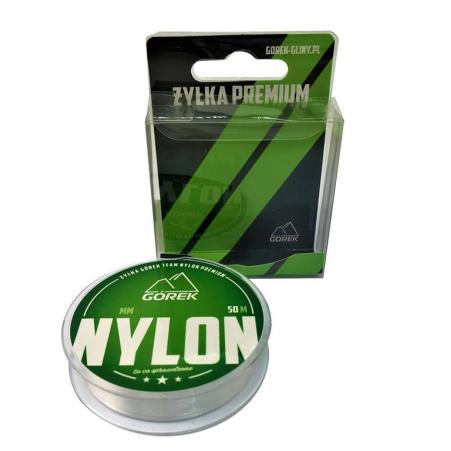 Górek Żyłka Premium Nylon 0,074mm 50m