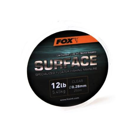 Fox Żyłka Surface 0.28mm 250m Clear