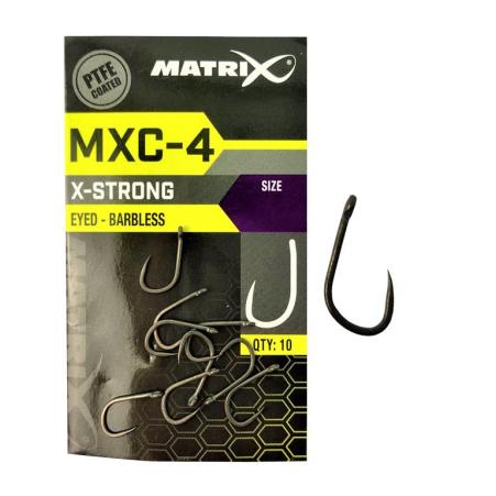 Matrix X-Strong MXC-4 r.18 Barbless 10szt haczyki