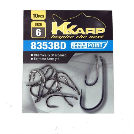 K-Karp 8353BD r.6 10szt haczyki