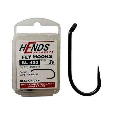 Haki HENDS Dry Fly Barbless BL400 rozmiar 14