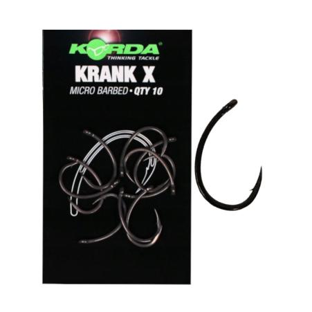 Korda Haki Krank X r.4 Micro Barbed 10szt.