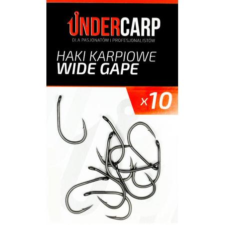 UnderCarp Wide Gape r.2 10szt haki karpiowe