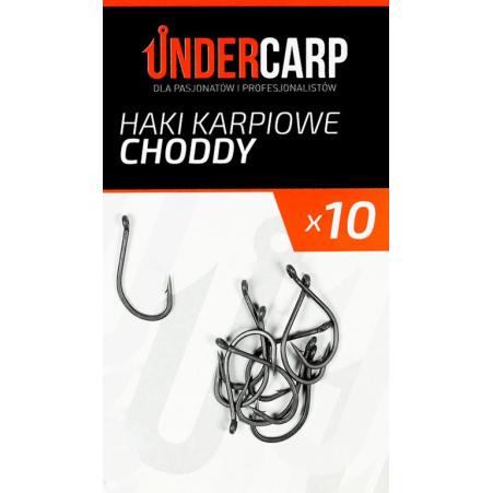 UnderCarp Choddy r.4 10szt haki karpiowe