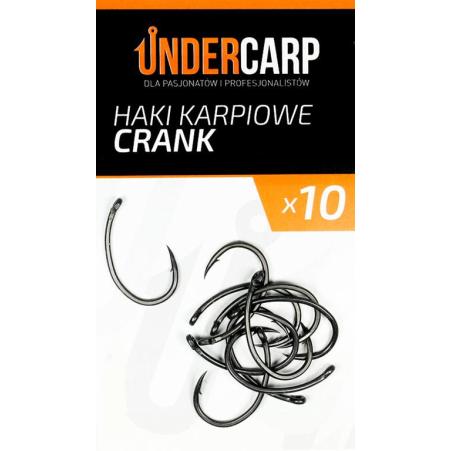 UnderCarp Crank r.4 10szt haki karpiowe