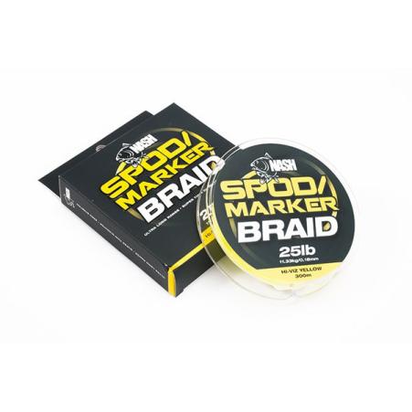 Nash Spod/Marker Plecionka 0,18mm 300m Hi-Viz Yellow
