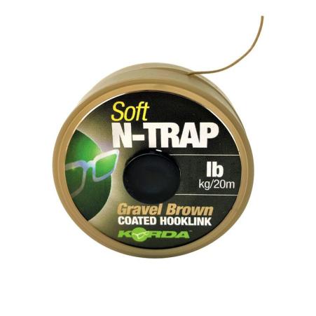 Korda Plecionka Przyponowa N-Trap Soft Gravel Brown 15lb 20m