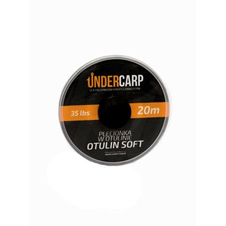 UnderCarp Plecionka w otulinie OTULIN SOFT 35lbs /20m Zielona