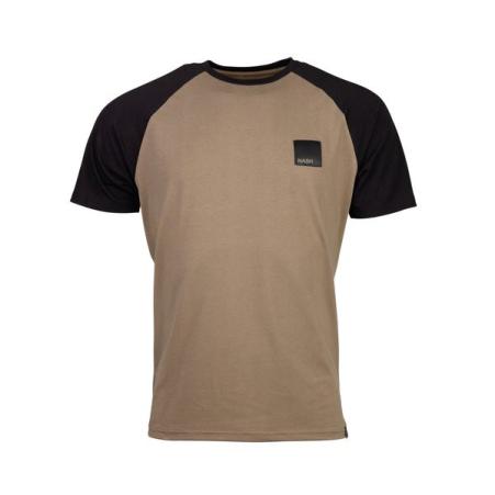 Nash T-Shirt Elasta-Breathe Black Sleeves L 
