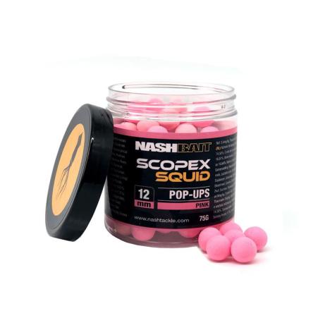 Nash Scopex Squid 12mm Pop Ups Pink