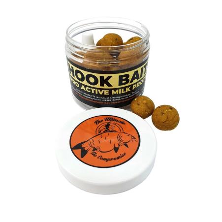 The Ultimate Hook Baits 24mm Pro Active Milk Protein.