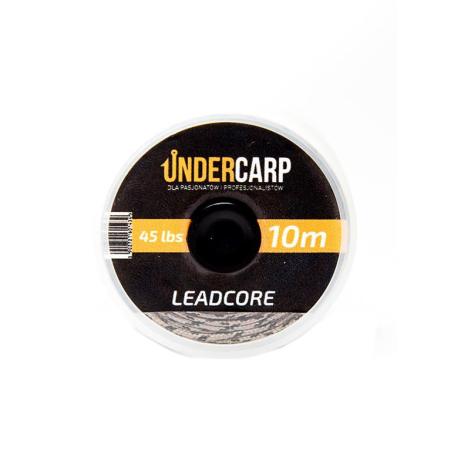 UnderCarp Leadcore 45lbs / 10m Brązowy